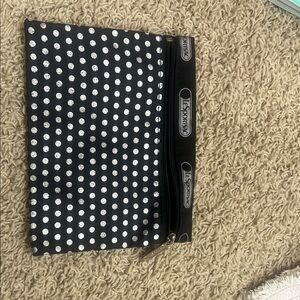 LeSportsac Black and White Dot Skirt
